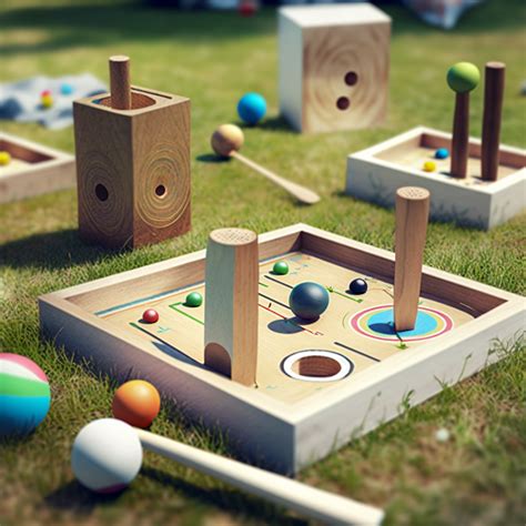 tous les jeux en bois .